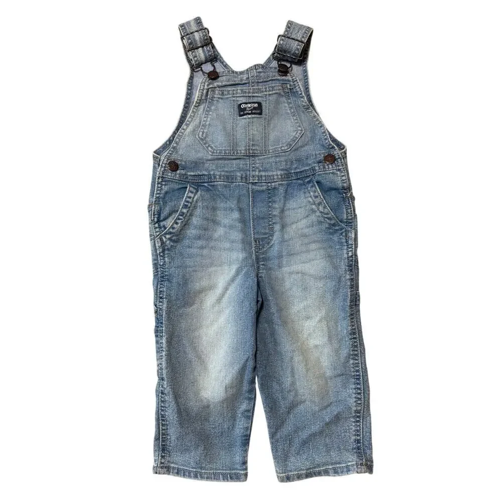 OshKosh B'Gosh Carpenter Deinm/Jean Overalls size 2T